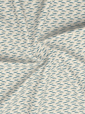 Home Easy 100% Cotton 144 TC Grey Geometrical Double Size Bedsheet with 2 Pillow Covers