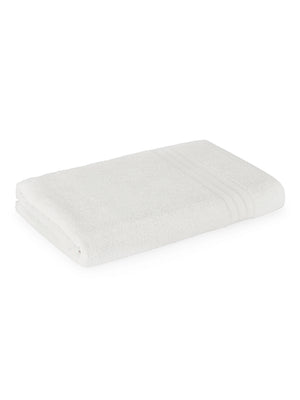 Be Bold 450 GSM 100% Cotton White Large Towel - Pack of 1 (150 L cm x 75 W cm)