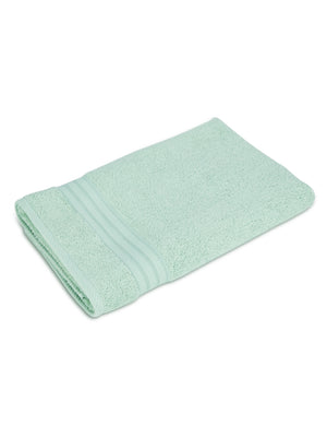 Home Easy 100% Cotton 450 GSM Green Bath Towel - Pack of 1 (150 L cm x 75 W cm)
