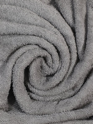 100% Cotton Towel Combo, 380 GSM Grey, Jashn Collection (1 Bath Towel & 2 Hand Towels)