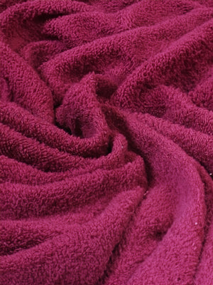 100% Cotton Towel Combo, 380 GSM Magenta, Jashn Collection (1 Bath Towel & 2 Hand Towels)