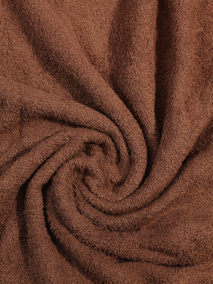100% Cotton Towel Combo, 380 GSM Brown, Jashn Collection (1 Bath Towel & 2 Hand Towels)