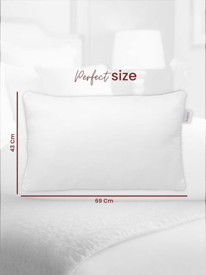 Sleepy Tales White Super Soft Air Light Pillow - Pack of 1