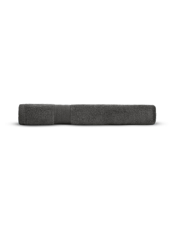 Cotton Plus 480 GSM 100% Cotton Grey Bath Towel - Pack of 1 (140 L cm x 70 W cm)
