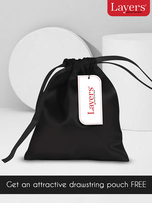 Micro Silky Satin 85 GSM Mystic Black Pillow Covers - Pack of 2