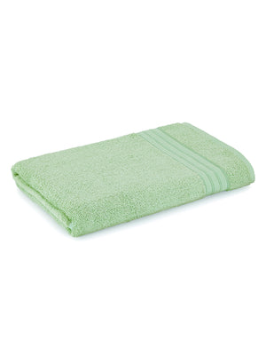 Home Easy 450 GSM 100% Cotton Green Large Towel - Pack of 1