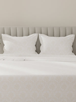 100% Cotton King Bedsheet Set, 144 TC Printed, Lumina Floret