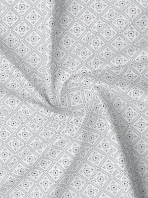 100% Cotton King Bedsheet Set, 144 TC Printed, Lumina Floret