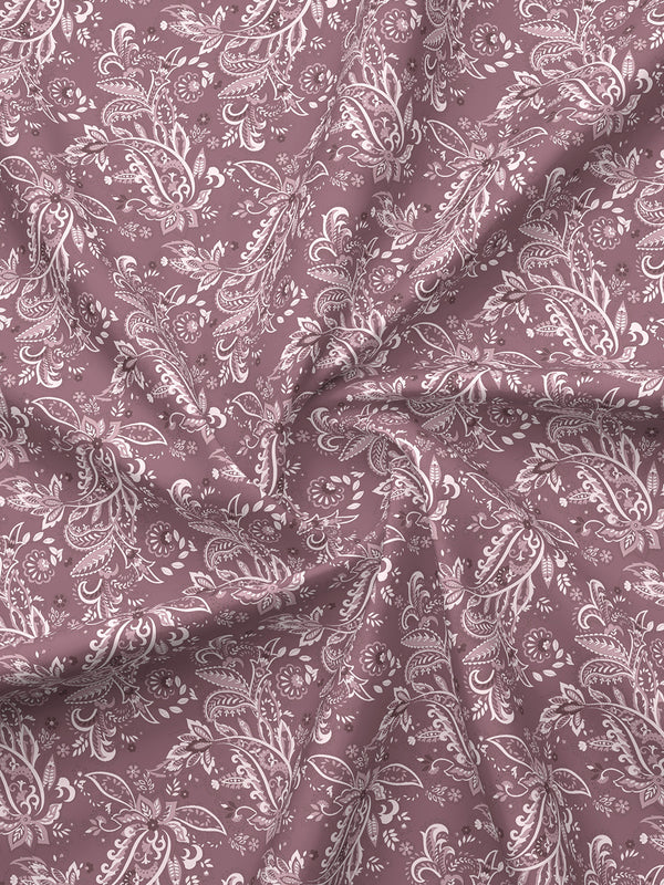 100% Cotton 120 TC, Double Bedsheet with 2 Pillow Covers - Forever