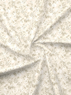 100% Cotton 120 TC, Double Bedsheet with 2 Pillow Covers - Forever