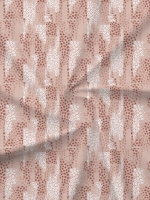 BasicX 100% Cotton 120 TC Pink Floral King Bedsheet with 2 Pillow Covers