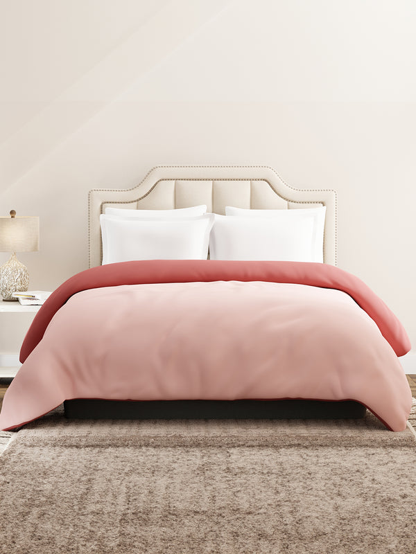 Double Reversible Comforter, Pink (94 inches L x 87 inches W), BasicX Collection