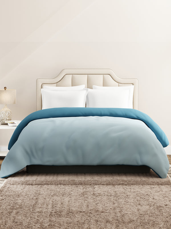 Double Reversible Comforter, Blue (2.40 L x 2.20 W meters), Forever Collection