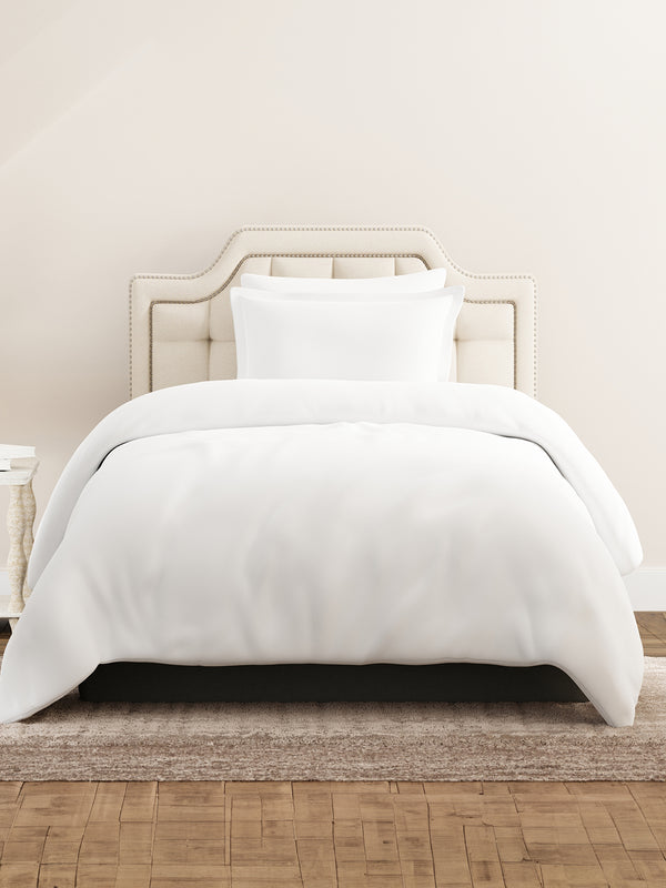 Single Reversible Comforter, White (2.20 L x 1.52 W meters), Forever Collection