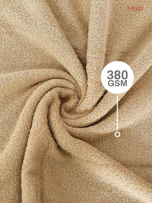 100% Cotton Bath Towel, 380 GSM, Pack of 1, Everfresh Collection