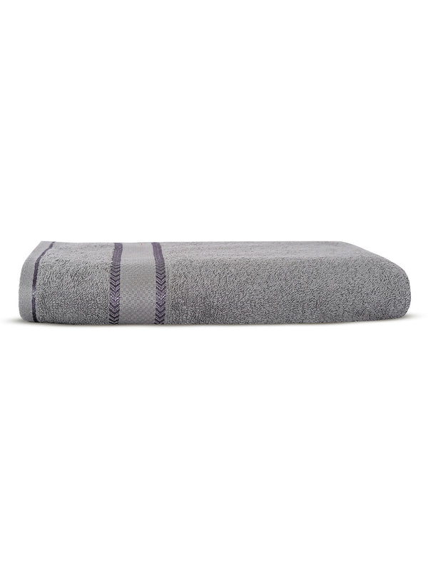100% Cotton Bath Towel, 380 GSM, Pack of 1, Everfresh Collection