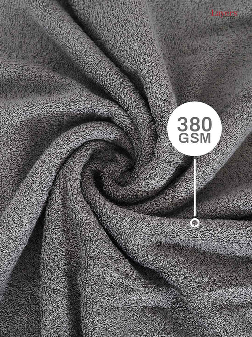 100% Cotton Bath Towel, 380 GSM, Pack of 1, Everfresh Collection