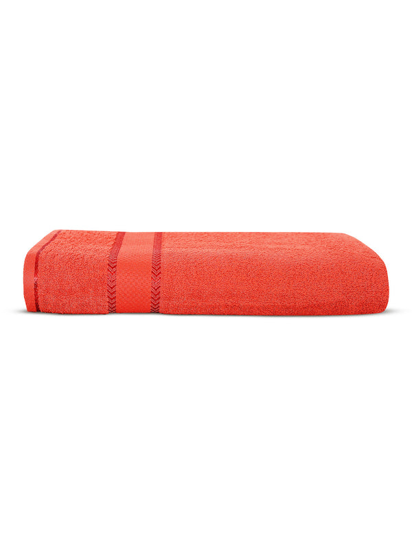 100% Cotton Bath Towel, 380 GSM, Pack of 1, Everfresh Collection