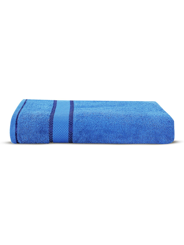 100% Cotton Bath Towel, 380 GSM, Pack of 1, Everfresh Collection