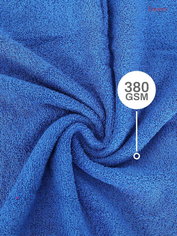 100% Cotton Bath Towel, 380 GSM, Pack of 1, Everfresh Collection