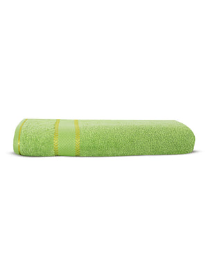 100% Cotton 380 GSM Bath Towel - Pack of 1 (Green), Everfresh Collection
