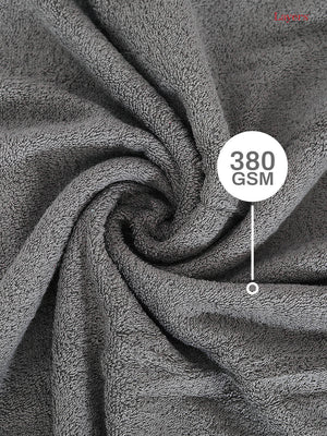 100% Cotton Hand Towels, 380 GSM, Pack of 6, Everfresh Collection