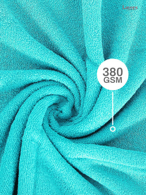 100% Cotton Hand Towels, 380 GSM, Pack of 6, Everfresh Collection