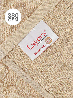 100% Cotton Face Towels, 380 GSM, Pack of 12, Everfresh Collection