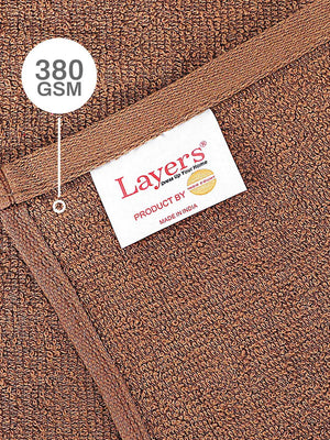 100% Cotton Face Towels, 380 GSM, Pack of 12, Everfresh Collection