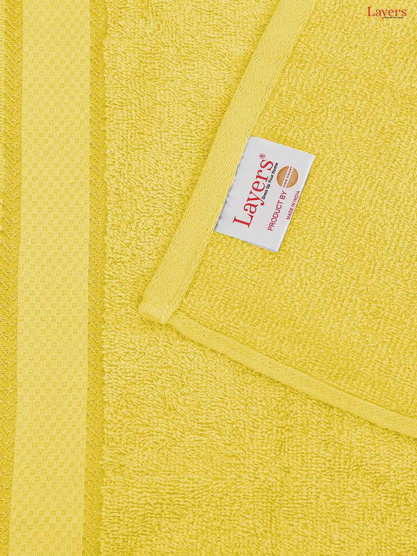 100% Cotton Towel Combo, 380 GSM, Everfresh Collection (1 Bath Towel, 1 Hand Towel, 1 Face Towel)