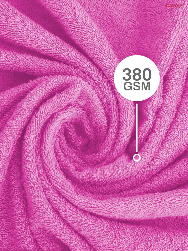 100% Cotton Towel Combo, 380 GSM, Everfresh Collection (1 Bath Towel, 1 Hand Towel, 1 Face Towel)