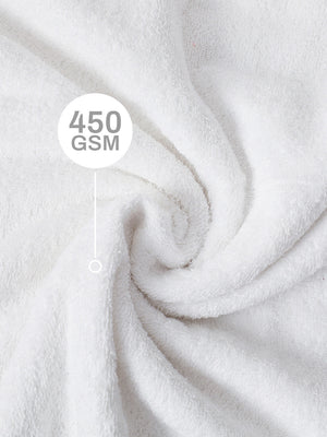 100% Cotton Bath Towel, 450 GSM, Pack of 1, Aqua Plush Collection