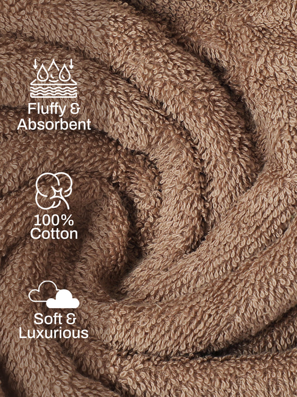 100% Cotton Bath Towel, 450 GSM, Pack of 1, Aqua Plush Collection