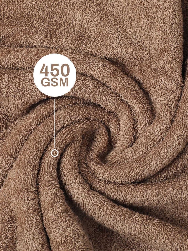 100% Cotton Bath Towel, 450 GSM, Pack of 1, Aqua Plush Collection