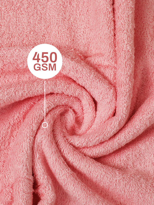 100% Cotton Bath Towel, 450 GSM, Pack of 1, Aqua Plush Collection