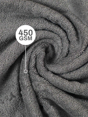 100% Cotton Bath Towel, 450 GSM, Pack of 1, Aqua Plush Collection