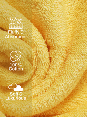 100% Cotton Bath Towel, 450 GSM, Pack of 1, Aqua Plush Collection