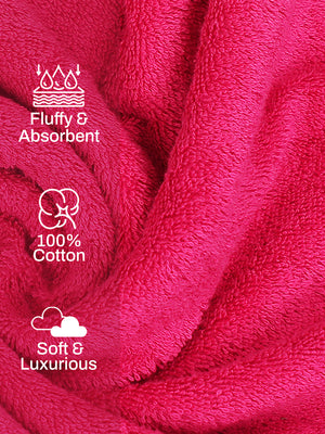 100% Cotton Bath Towel, 450 GSM, Pack of 1, Aqua Plush Collection
