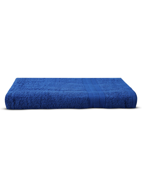 100% Cotton Bath Towel, 450 GSM, Pack of 1, Aqua Plush Collection