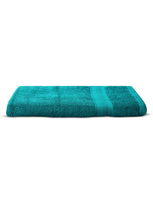 100% Cotton Bath Towel, 450 GSM, Pack of 1, Aqua Plush Collection