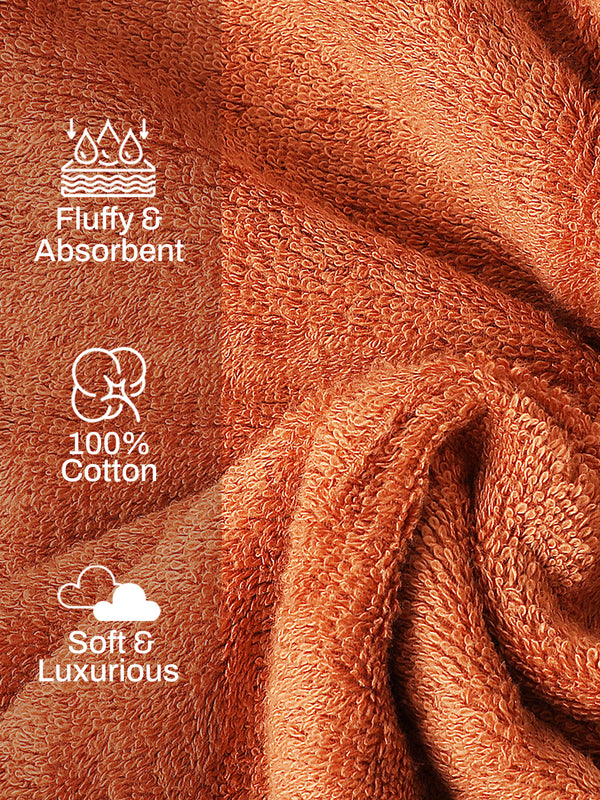 100% Cotton Bath Towel, 450 GSM, Pack of 1, Aqua Plush Collection