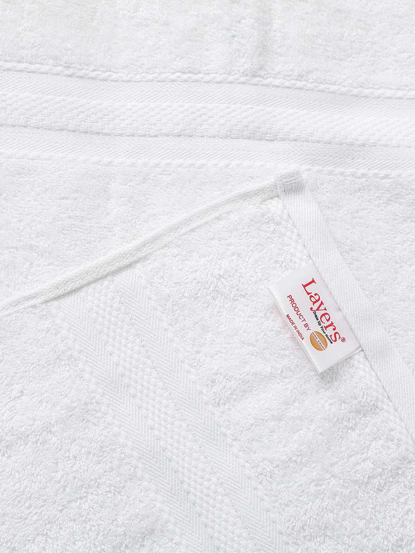 100% Cotton Bath Towel, 450 GSM, Pack of 2, Aqua Plush Collection