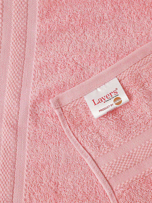 100% Cotton Bath Towel, 450 GSM, Pack of 2, Aqua Plush Collection