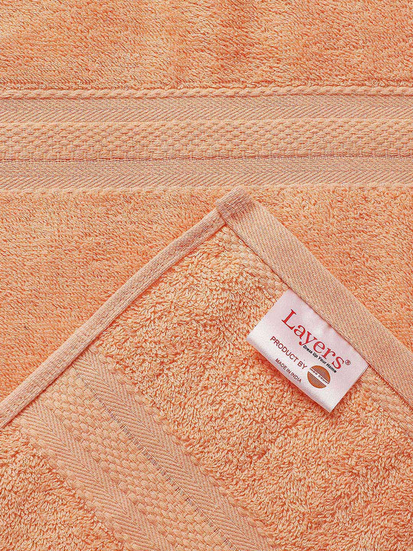 100% Cotton Bath Towel, 450 GSM, Pack of 2, Aqua Plush Collection