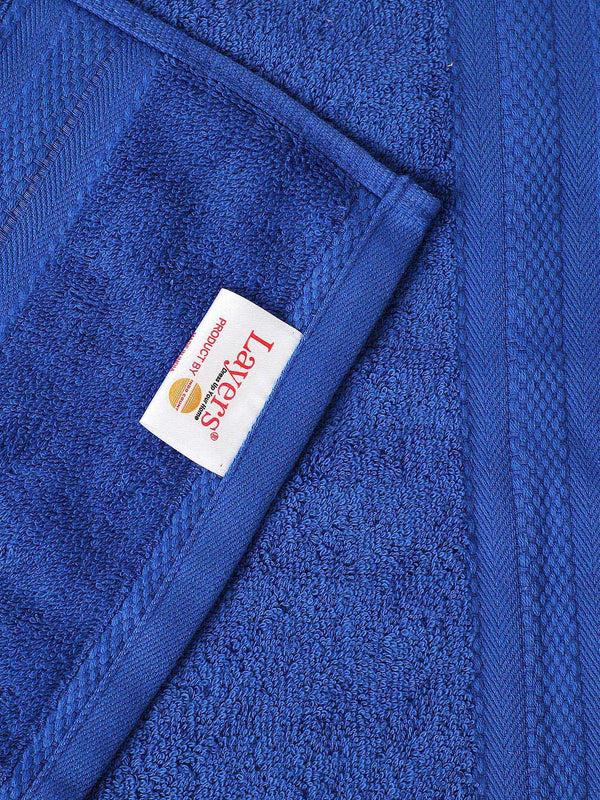 100% Cotton Bath Towel, 450 GSM, Pack of 2, Aqua Plush Collection