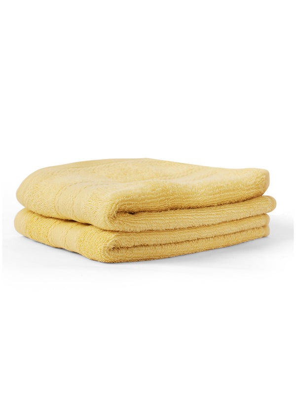 100% Cotton Hand Towel, 450 GSM, Pack of 2, Aqua Plush Collection