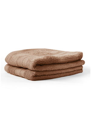 100% Cotton Hand Towel, 450 GSM, Pack of 2, Aqua Plush Collection