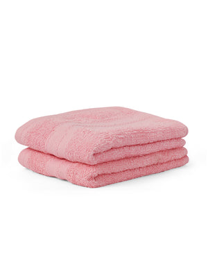 100% Cotton Hand Towel, 450 GSM, Pack of 2, Aqua Plush Collection