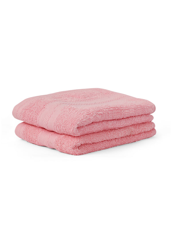 100% Cotton Hand Towel, 450 GSM, Pack of 2, Aqua Plush Collection