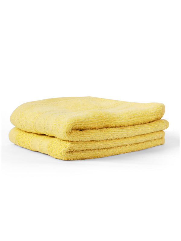 100% Cotton Hand Towel, 450 GSM, Pack of 2, Aqua Plush Collection